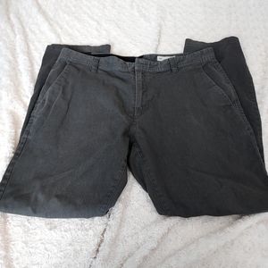 Volcom Charcoal gray Chino pants size 38 Active Skater Outdoors Casual Normcore